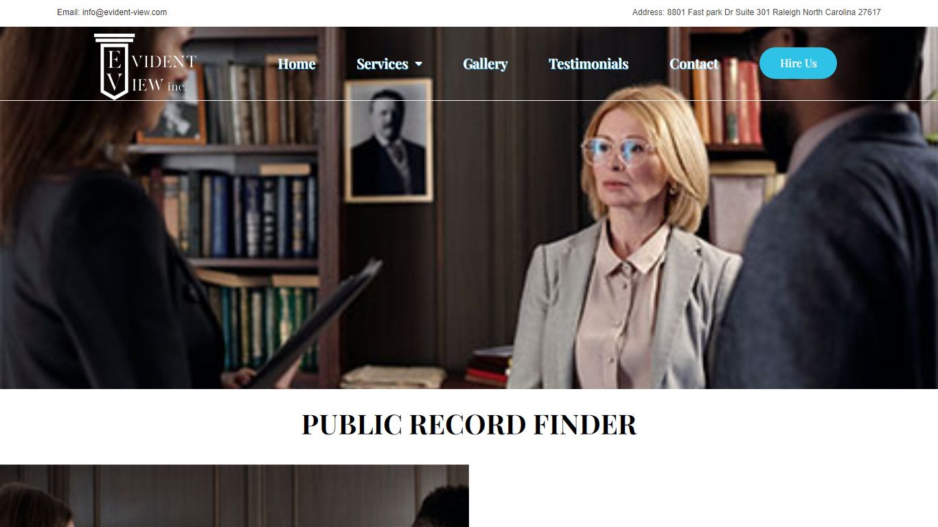 Public Record Finder - Evident